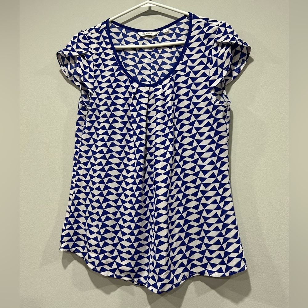 Reitmans geometric blouse